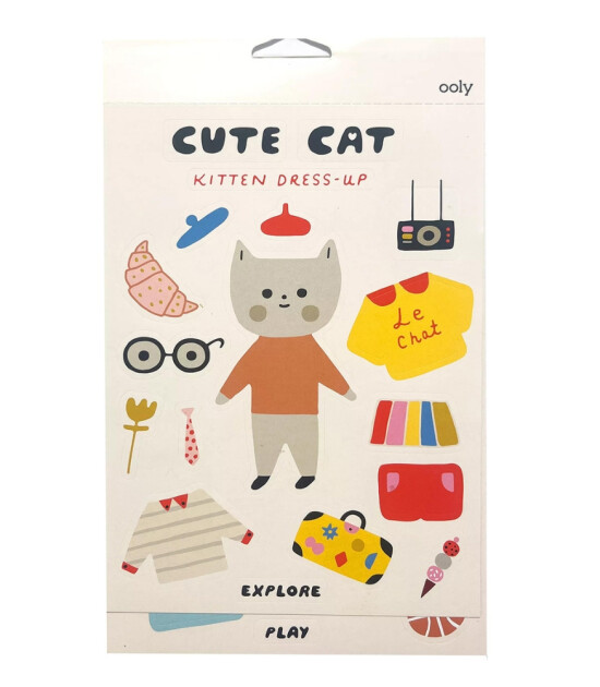 Ooly Stickiville Çıkartma Kitabı - A Whole Lotta Stickers! // Dress Up Cats