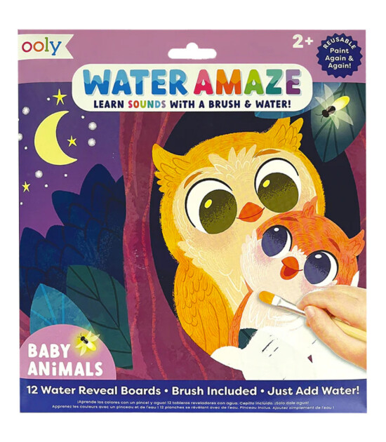 Ooly Water Amaze Boyama Seti // Baby Animals