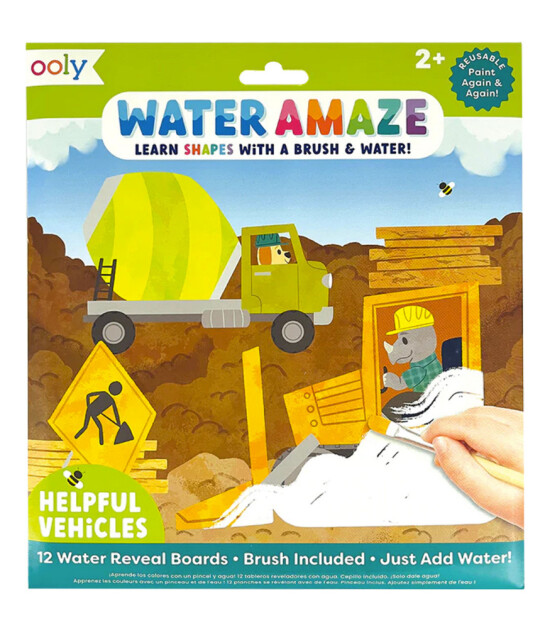 Ooly Water Amaze Boyama Seti // Helpful Vehicles