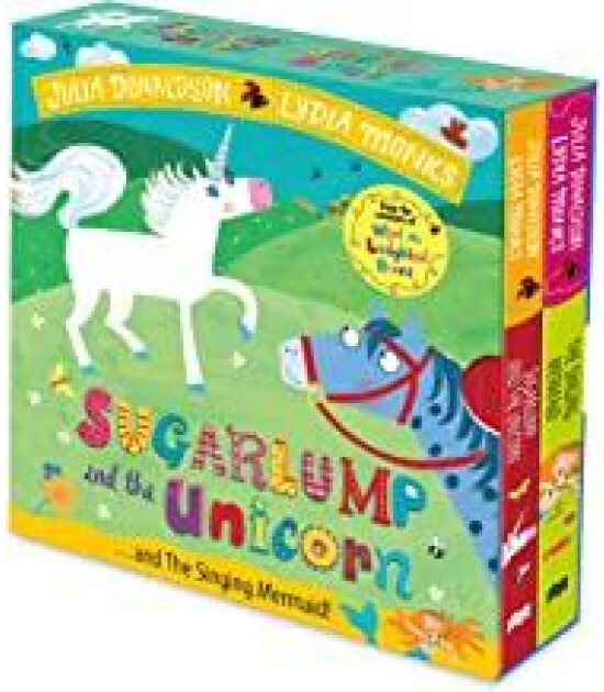 Pan Macmillan Sugarlump and the Unicorn and The Singing Mermaid Board Book Slipcase