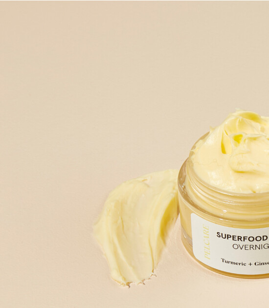 Pelcare Superfood Brighening Overnight Cream (Turmeric+Ginseng+%3 Vitamin C)