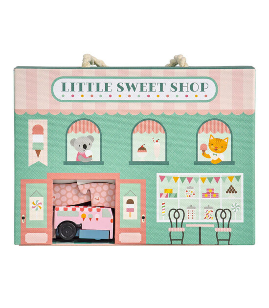 Petit Collage Wind-Up Oyun Seti // Little Sweet Shop