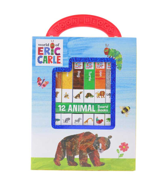 Pi Kids World of Eric Carle: My First Library 12 Board Book Set