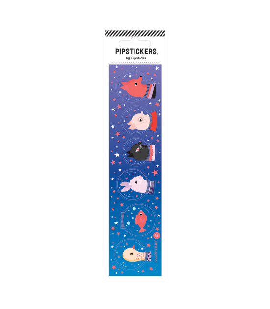 Pipsticks Sticker // Astro Animals