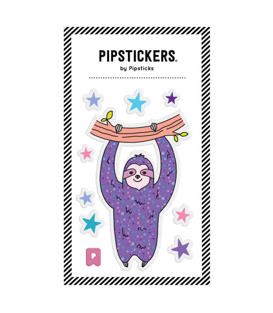 Pipsticks Big Pufft Sticker // Sloth