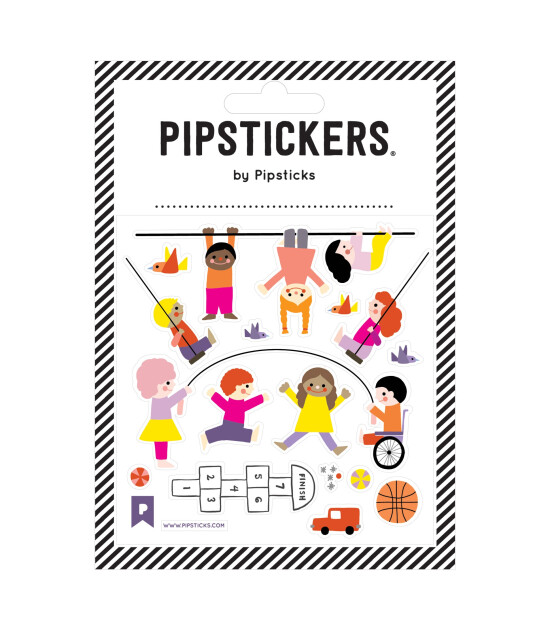 Pipsticks Sticker // Time For Recess