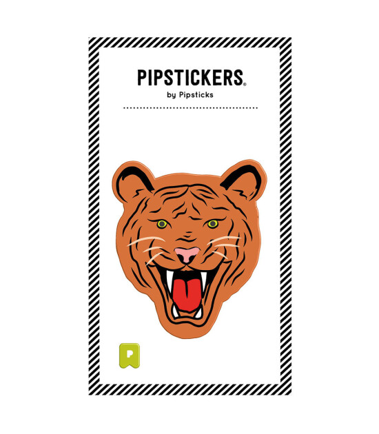 Pipsticks Big Pufft Sticker // Tiger