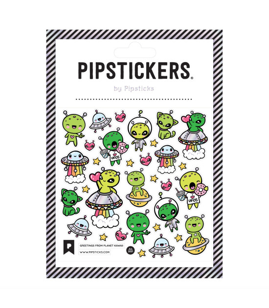 Pipsticks Sticker // Greetings From Planet Kawaii