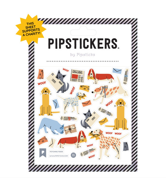 Pipsticks Sticker // Fetching Fidos