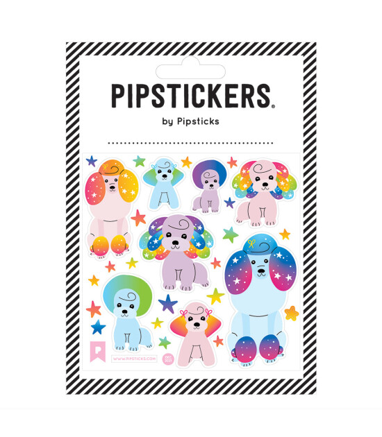 Pipsticks Sticker // Pampered Poodles