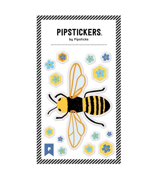 Pipsticks Big Pufft Sticker // Honey Bee