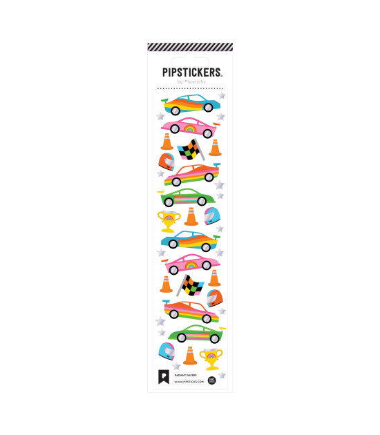 Pipsticks Sticker // Radiant Racers