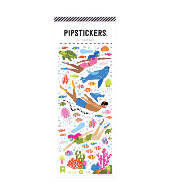 Pipsticks Sticker // To Dive For