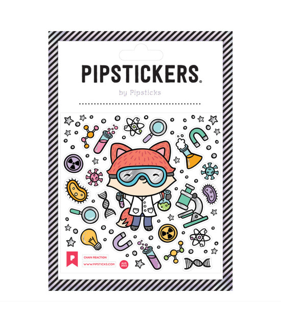 Pipsticks Sticker // Chain Reaction