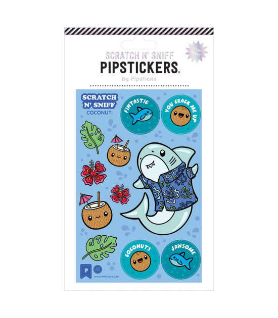 Pipsticks Scratch 'n Sniff Sticker // Jawsome