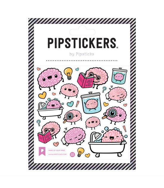 Pipsticks Sticker // Make Up Your Mind