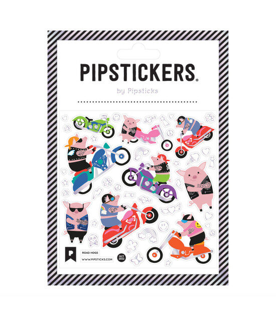 Pipsticks Sticker // Road Hogs