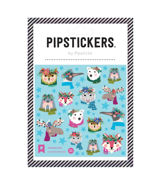 Pipsticks Sticker // Crowned Cuties