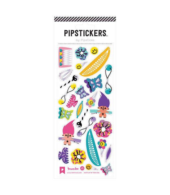 Pipsticks Sticker // Hair Play by Tonia Dee