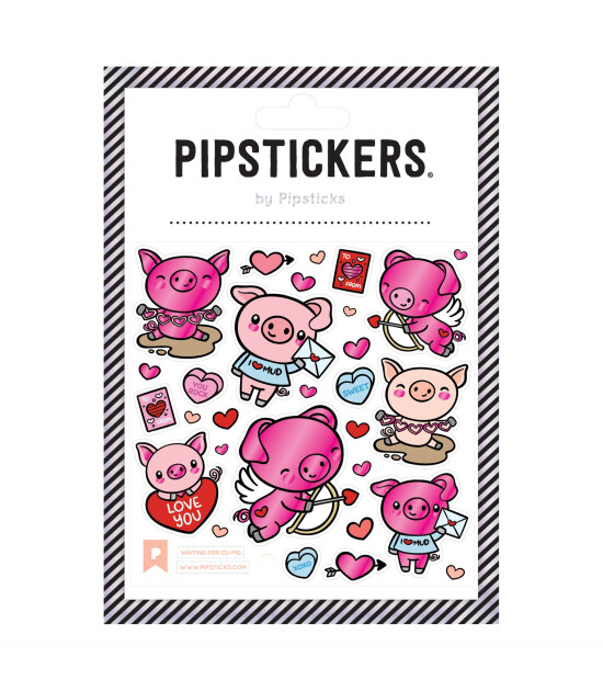 Pipsticks Sticker // Waiting For Cu-pig