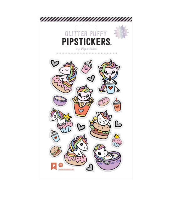 Pipsticks Puffy Sticker // Fast Food Fantasy