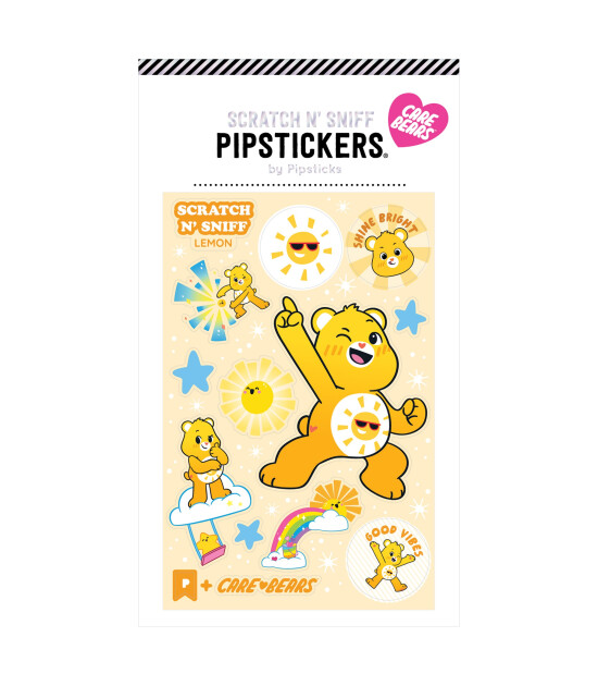 Pipsticks Scratch 'n Sniff Sticker // Funshine Bear