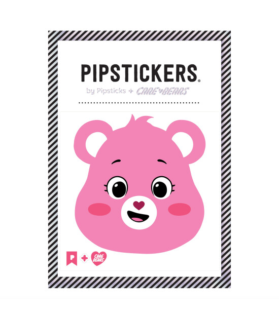 Pipsticks Fuzzy Sticker // Cheer Bear