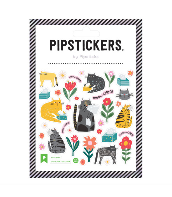 Pipsticks Sticker // Cat-choo!