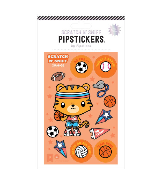 Pipsticks Scratch 'n Sniff Sticker // Eye Of The Tiger