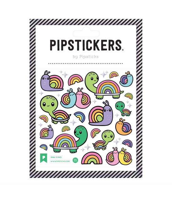 Pipsticks Sticker // Snail's Pace