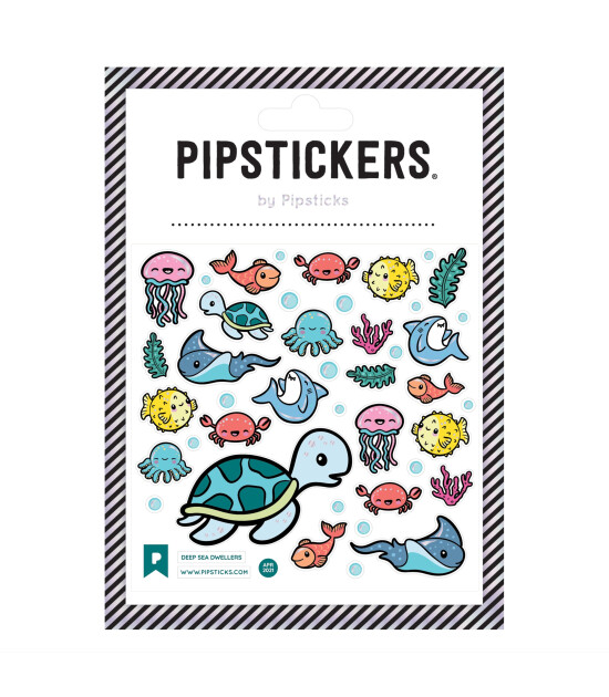 Pipsticks Sticker // Deep Sea Dwellers