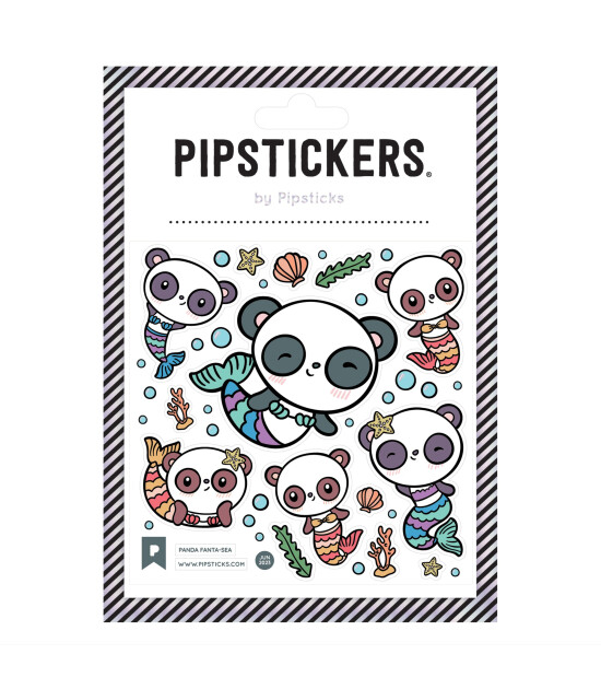 Pipsticks Sticker // Panda Fanta-Sea