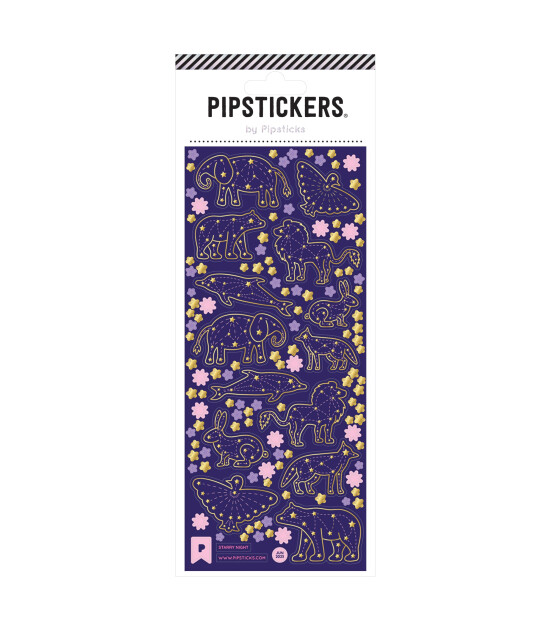 Pipsticks Sticker // Starry Night