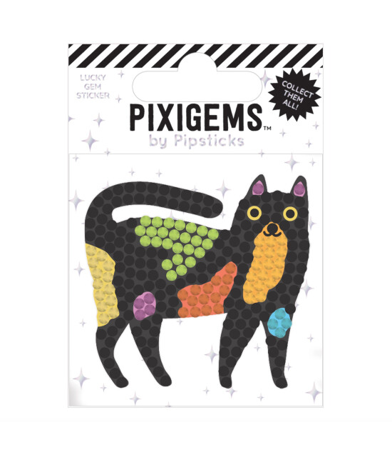 Pipsticks Pixigem Sticker // Cally Cat