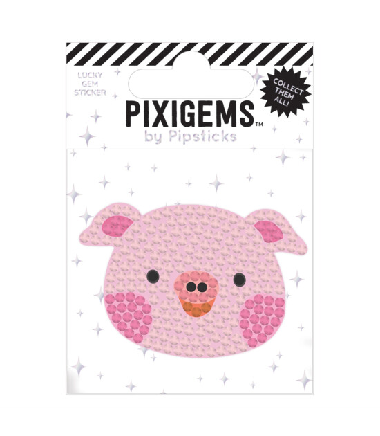 Pipsticks Pixigem Sticker // Petey Pig