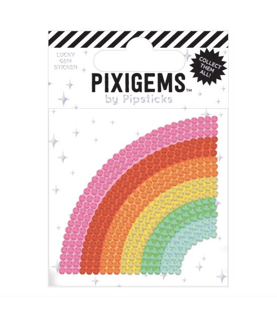 Pipsticks Pixigem Sticker // Riley Rainbow