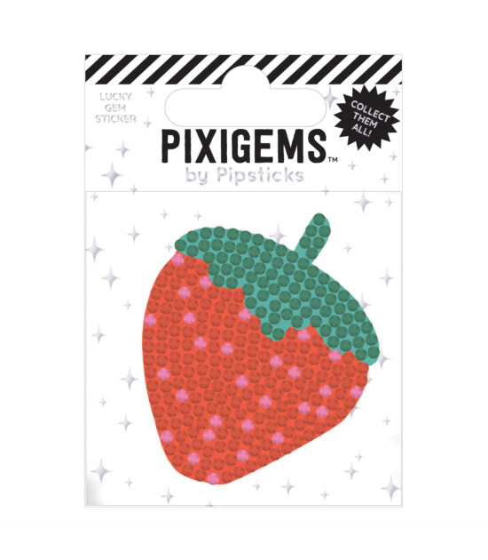 Pipsticks Pixigem Sticker // Sammy Strawberry