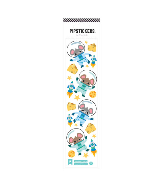 Pipsticks Sticker // Squeakers & Cheese