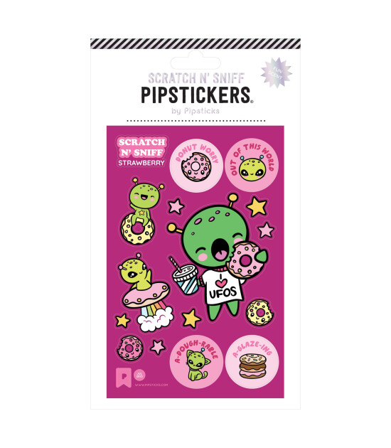 Pipsticks Scratch 'n Sniff Sticker // Planet Kawaii