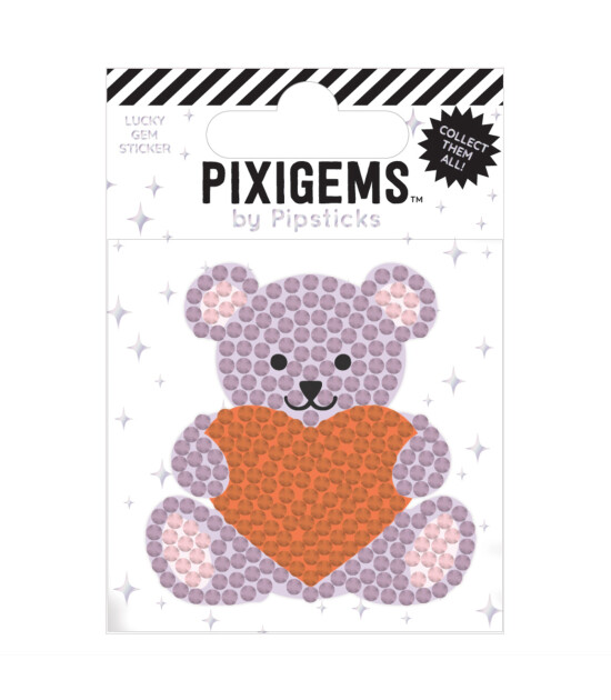 Pipsticks Pixigem Sticker // Tess Teddy