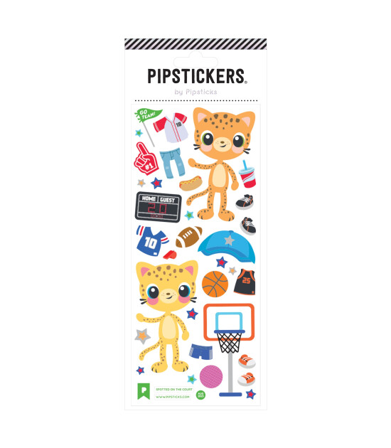 Pipsticks Sticker // Spotted On The Court