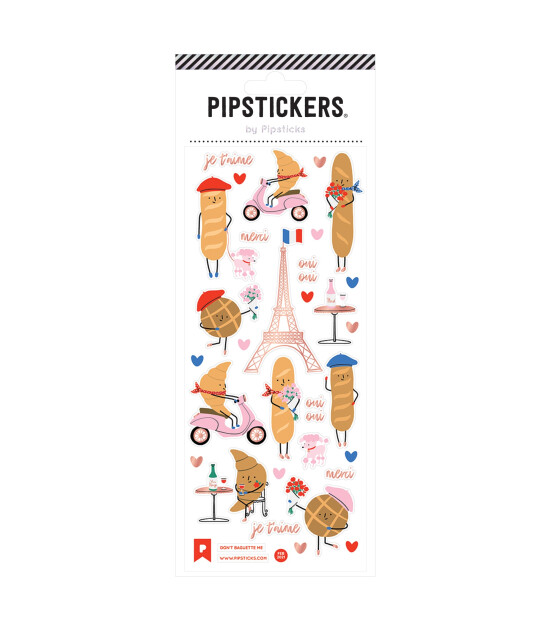 Pipsticks Sticker // Don't Baguette Me