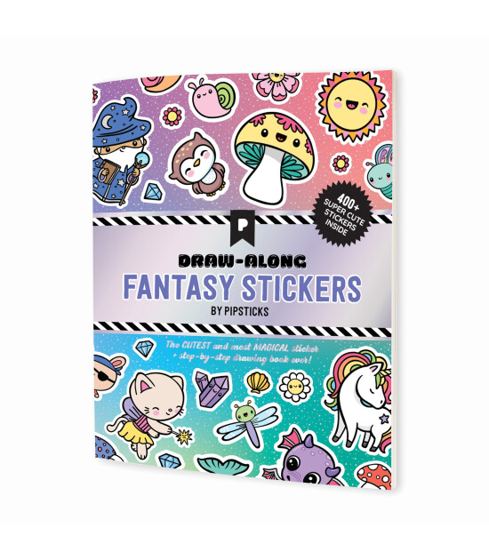 Pipsticks Draw-Along Sticker // Fantasy Stickers