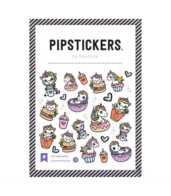 Pipsticks Sticker // Fast Food Fantasy