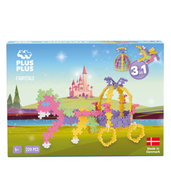 Plus-Plus Yaratıcı Blok 3 In 1 // Fairytale (220 Parça)