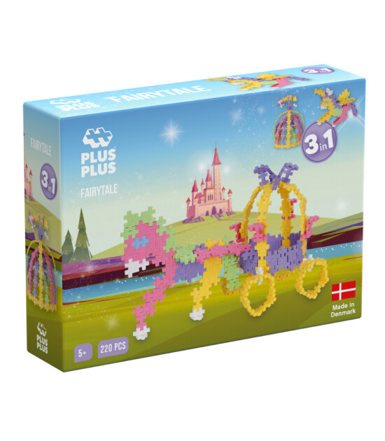 Plus-Plus Yaratıcı Blok 3 In 1 // Fairytale (220 Parça)