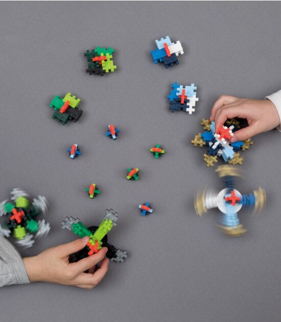 Plus-Plus Learn to Build Yaratıcı Blok // Spinning Tops (240 Parça)