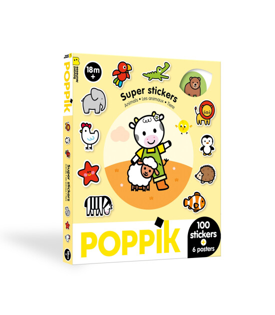 Poppik Sticker Set // Animals