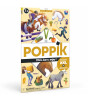 Poppik Discovery Sticker Poster // Horses