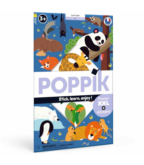 Poppik Discovery Sticker Poster // Good Night